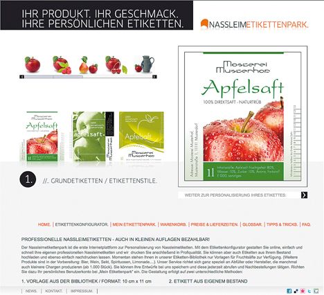 print van homepage nieuwe site