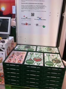bild stand auf fair crates