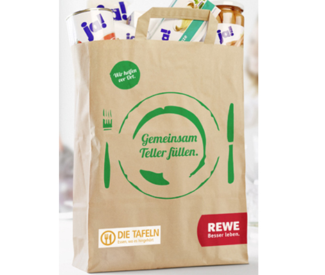 Rewe Tafeln REWE-Tafelaktion 2015 Artikelbild