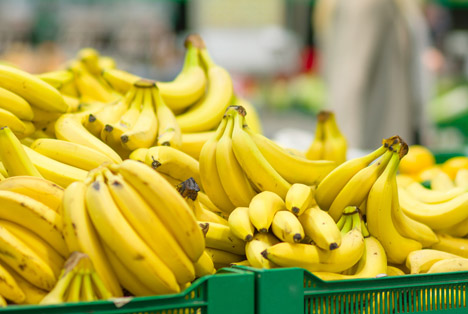 Bananenangebot in der EU belief sich 2021 auf 5,7 Millionen Tonnen