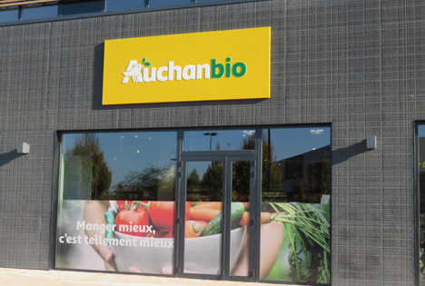 Frankreich: Erster Auchanbio-Laden öffent seine Türen