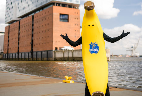 Chiquita feiert mit Bananaman Premiere in Deutschland