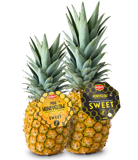 Rubyglow : l'ananas jaune dedans, rouge dehors