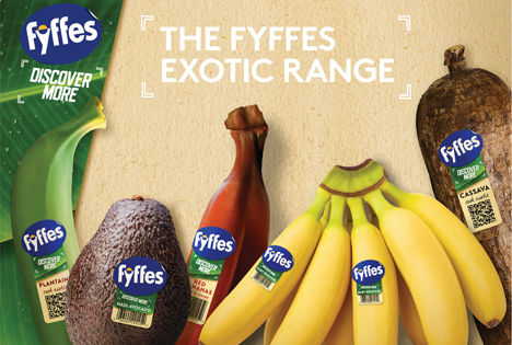 Fyffes startete spielerische neue Werbekampagne