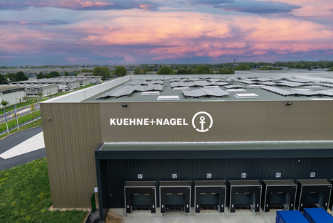 Kühne+Nagel eröffnet Luftlogistikdrehkreuz am Flughafen Charles de Gaulle in Paris. Foto © Kuehne+Nagel