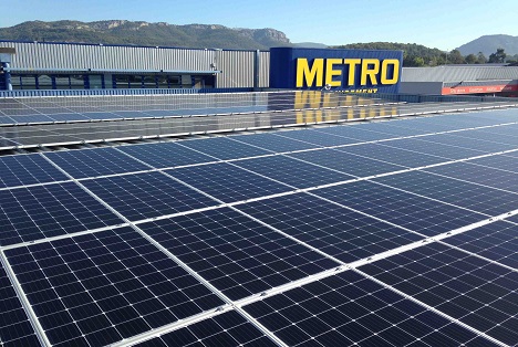 METRO setzt unter anderem auf regenerative Energien. Foto © METRO AG