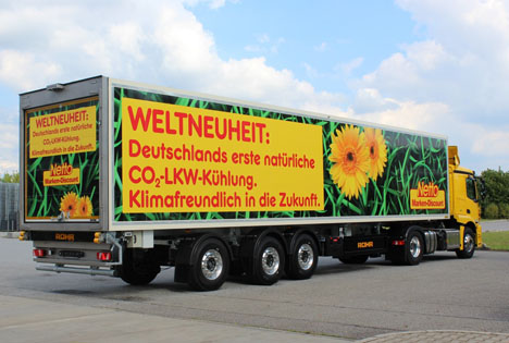 Netto Marken-Discount testet in Norddeutschland nachhaltige CO2-Transportkühltechnologie