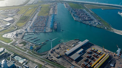 Port of Rotterdam, Maasvlakte. Foto © Martens Multimedia