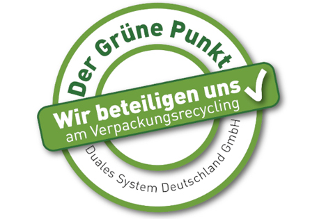 Das neue "Der Grüne Punkt" Online-Label. Foto © SD - Duales System Holding GmbH & Co. KG