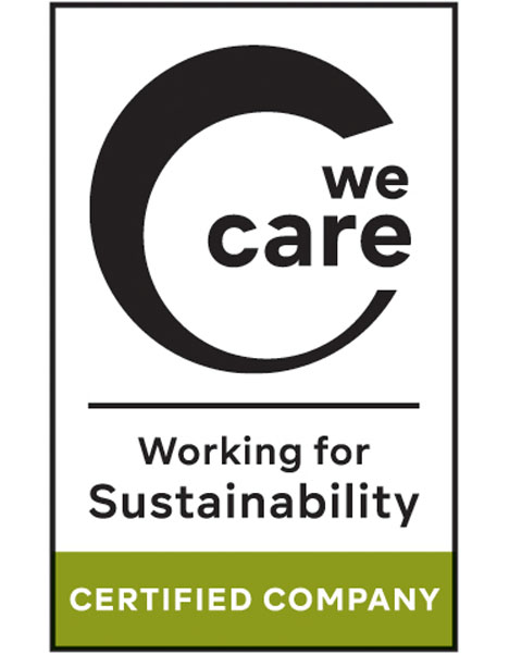 Logo We Care FiBL Deutschland e.V.