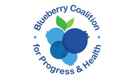 Logo „Blueberry Coalition for Progress & Health“