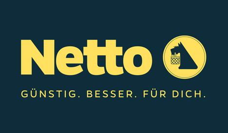 Netto Logo Foto © Salling Group