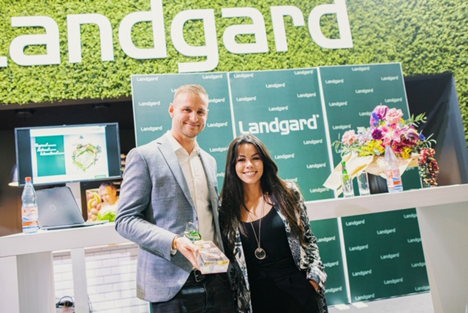 Marcel Blum mit Fernanda Brandão. Foto © Landgard