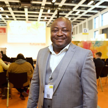 Adegboyega Daniel Sodade, Projektmanager, Coleacp. Foto © Messe Berlin