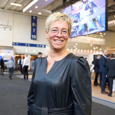 Jolanda Nooijen, Generaldirektorin, Compliment B.V.. Foto © Messe Berlin