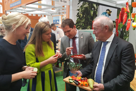Niederländischer Gartenbau erzählt auf Grüner Woche Geschichte der Produktion mit Rücksicht auf Umwelt