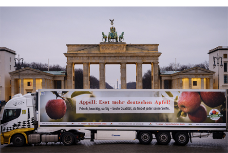 Werbebotschaft auf Rädern! Die Image-Kampagne zum 11. 