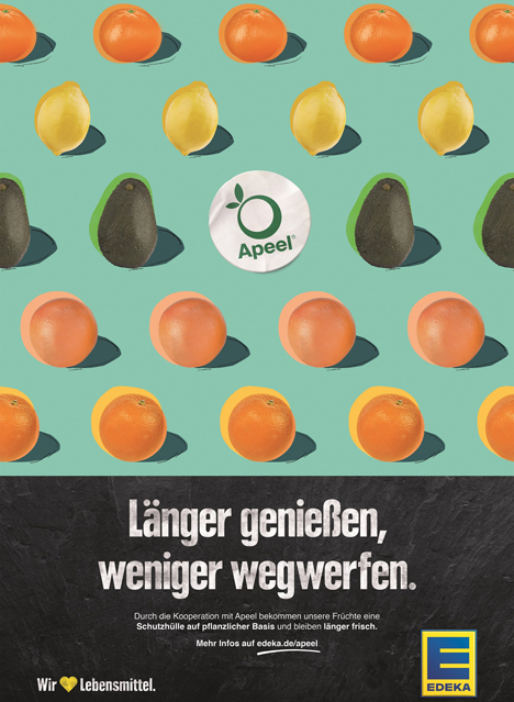 EDEKA startet Apeel-Kampagne mit neuem TV-Spot. Foto © Edeka