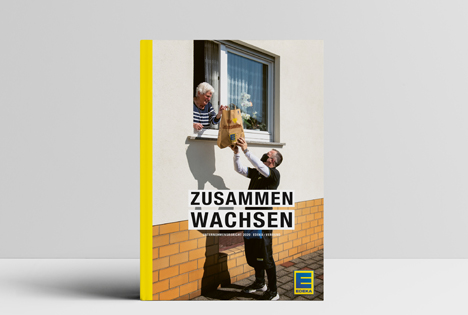 EDEKA-Geschäftsbericht „Zusammen Wachsen“ für das Jahr 2020. Foto © EDEKA