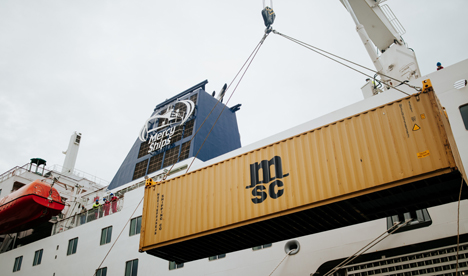 Foto MSC Group und Mercy Ships feiern 10 Jahre Partnerschaft (Foto: Business Wire)