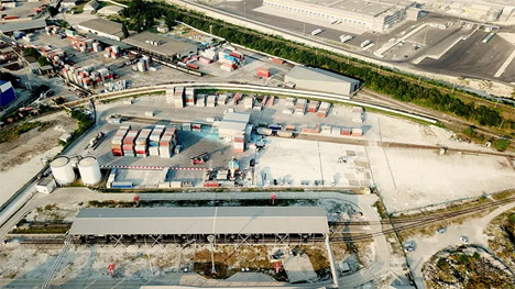 Maersk Inland Container Depot (ICD) at Novorossiysk. Foto © A.P. Moller - Maersk