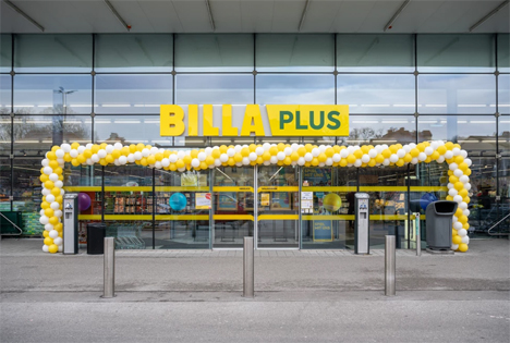 MERKUR ist seit 6. April 2021 BILLA PLUS. Foto © REWE Group / Harson