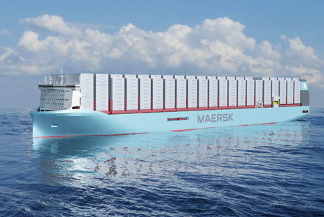 Maersk setzt grünen Wandel mit sechs weiteren großen Containerschiffen fort