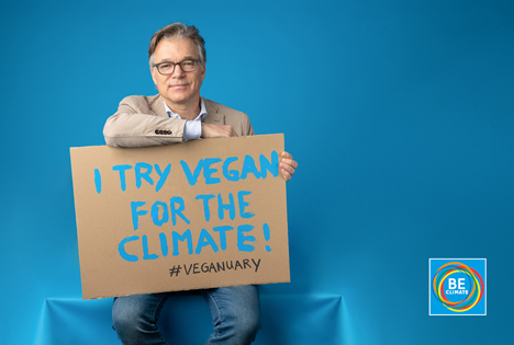 BE CLIMATE unterstützt erneut den Veganuary
