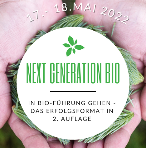Next Generation Bio 2022 Veranstaltungsflyer. Quelle BNN
