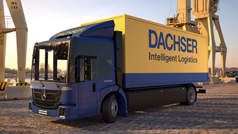 DACHSER bringt erste Wasserstoff-Lkw in den Praxiseinsatz. Foto © FAUN Gruppe