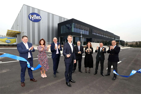 Die Eröffnung des Reifungszentrums von Fyffes in Balbriggan. Foto © Fyffes