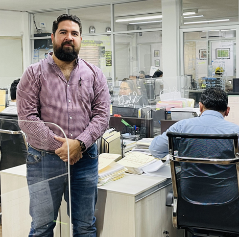 Daniel Ibarra, den Präsidenten des Erzeugerverbands von Nordsinaloa, Mexiko. Foto © Daniel Ibarra