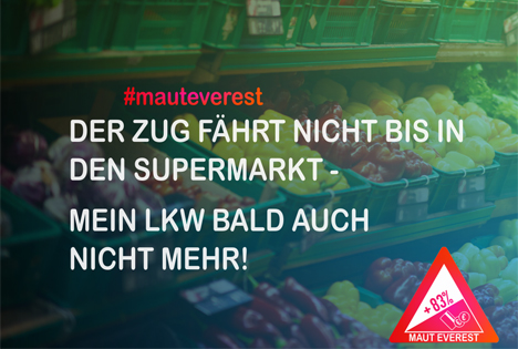 Maut Everest: Mit dieser 7,6 Mrd. Euro-Mauterhöhung kommen die deutschen Transportunternehmen nicht über den Berg!