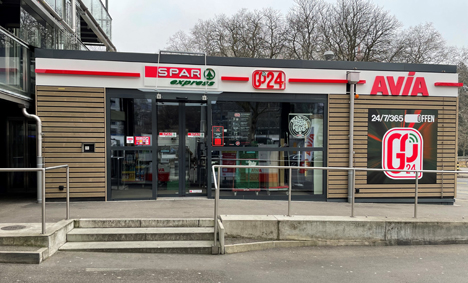 SPAR express ohne Bedienung 24-Stunden Foto © SPAR Handels AG