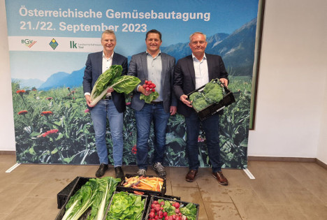 Gemüse im Mittelpunkt: Branche traf sich bei 30. Österreichischer Bundesgemüsebautagung in Thaur