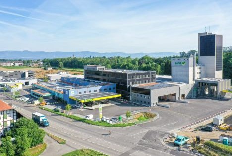 Das neue Agrarzentrum Lyssach. Foto © fenaco Genossenschaft