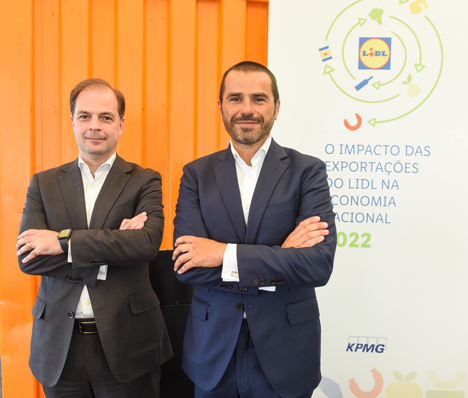 Pedro Silva (KPMG) und Bruno Pereira (Lidl Portugal). Foto © Lidl Portugal 