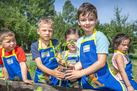 Aus der Erde, auf die Teller: Kita-Projekt „Gemüsebeete für Kids“ geht in die nächste Runde