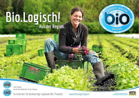 LVÖ Bayern: Zehn Jahre Bayerisches Bio-Siegel –  bio + regional mit Erfolg