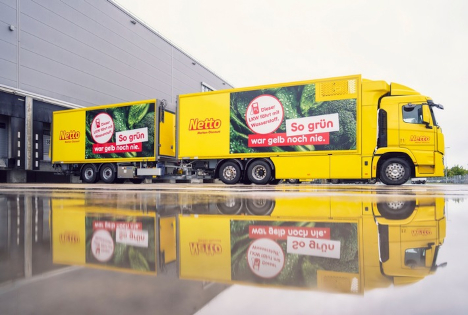 Pilotprojekt: Netto Marken-Discount startet mit Wasserstoff-Lkw in die Zukunft der Logistik