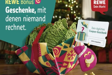 REWE startet emotionale Weihnachtskampagne 2025