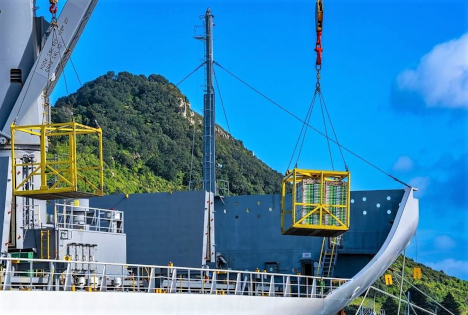 Zespris letzter Charter für 2025 auf dem Weg nach Japan