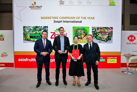 Zespri, Freco, Tops und Goodfarmer gewinnen die ASIA FRUIT AWARDS 2026
