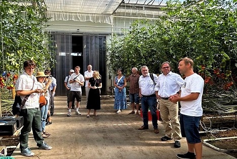 Regierungspräsident Gabbert und BLHV-Präsident Bolkart besuchen Betriebe im Kreis Konstanz