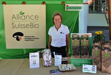 Bio-Gemüse und Pilzvielfalt – starke Partnerschaft am Bio Marché in Zofingen