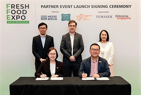 Messe Berlin startet Fresh Food Expo Asia Pacific in Singapur