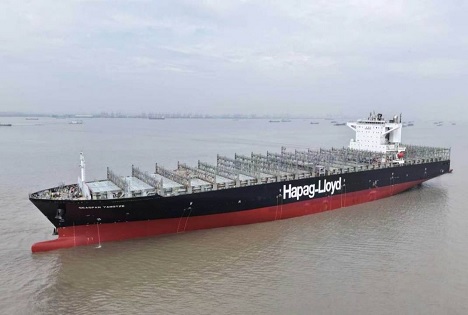 Hapag-Lloyd und Seaspan schließen erste Methanol-Umrüstung ab