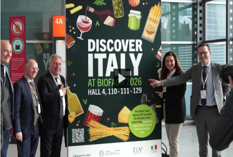 Italian Trade Agency zieht positive Bilanz des Gemeinschaftsauftritts auf der BIOFACH 2026