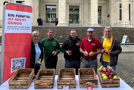 Landvolk unterstützt Obstbauern: Heimisches Obst - Ein Fünftel ist zu wenig