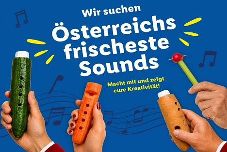 „Obst- und Gemüsekapelle“: Lidl Österreich sucht die frischesten Sounds